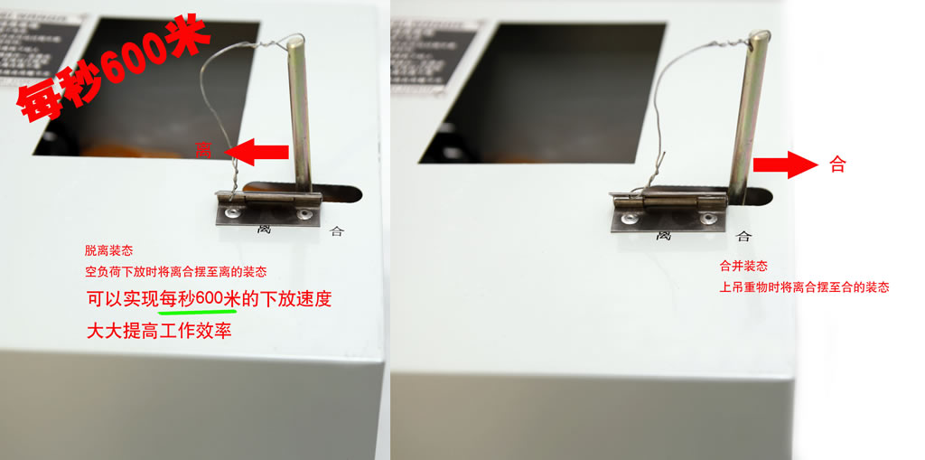 F5M大功率吊运机安装步骤 1、将动力箱用放平 2、组装支架部分 (1)先装将双加紧器固定在主杆的中部; (2)再加8213压力轴承放在双加紧器上. (3)再将转动套放在轴承上; (4)将垫片4放在螺母3的上方,再将螺杆插入主杆的下端. (5)将组装好的主杆插入主机底坐孔中,然后再装附架固定在主杆上。 (6)将附架的别一端也用单加紧器固定.